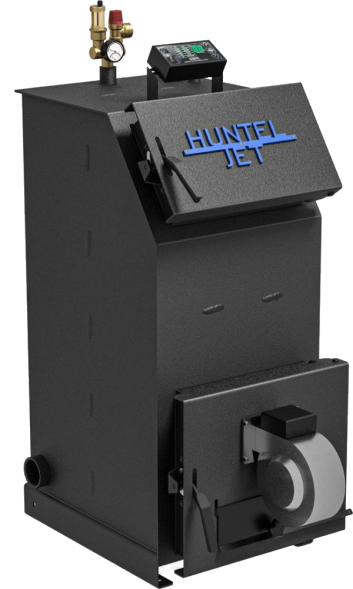 Котел твердотопливный длительного горения Huntel JET 16